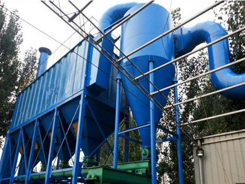我公司為山東發電生物質有限公司提供的4噸生物質鍋爐除塵器圖片